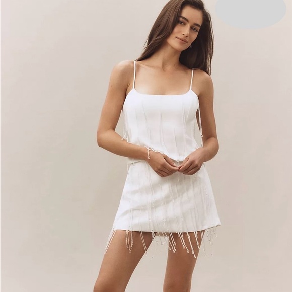 Delfi Collective Dresses & Skirts - Anthropologie Delfi Collective Bijou & Joya Crop Top Mini Skirt Set NWT